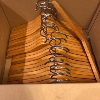 木製ハンガー 24本セット