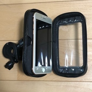スマホホルダー バイク 自転車 防水タイプの画像