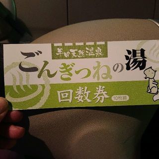 【お得！有効期限なし】半田 ごんぎつねの湯 回数券10枚つづり！...