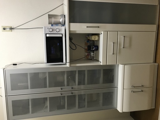 【無料配送】ニトリ キッチン収納 食器棚