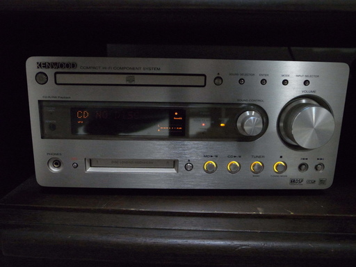 KENWOOD  R-K700　CD/MDプレーヤー＋レシーバー