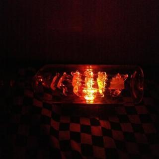 ✨非売品✨光るLEDボトルシップ✨動作確認済✨の画像