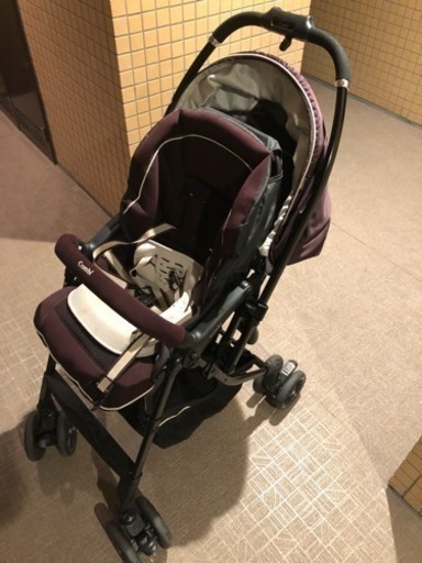 combi ベビーカー エッグショック（レインカバー付）