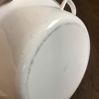 たらい（人気ブランド「野田ホーロー」製）の画像