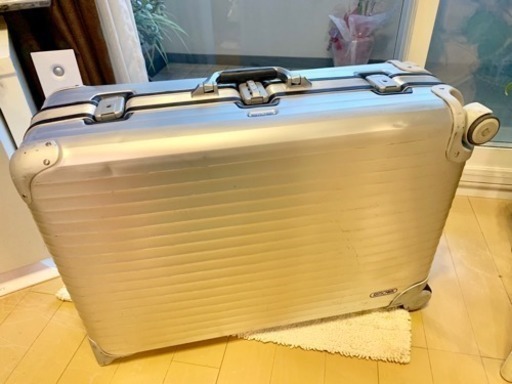 【中古】リモワRIMOWA シルバーインテグラル スーツケース 4輪