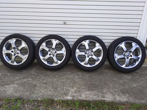 HONDA 純正17インチアルミホイール 205/50R17 4本セット