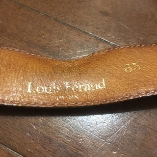 Louis Feraud レディース  ベルト 褐色 赤茶色の画像