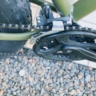 受け渡し先決定】ファットバイク 26インチ 21段変速 使用年数一年