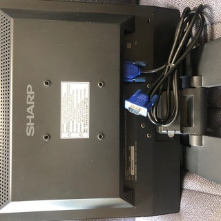 １５型カラーモニター（SHARP製）の画像