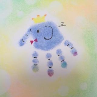 パステルアート🌼手形 or 足形【in 長崎】