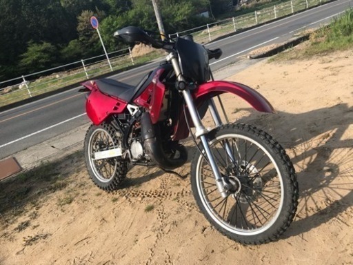 KDX125 2ストモトクロス 格安配送