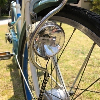 22インチ 6段変速 自動点灯 自転車
