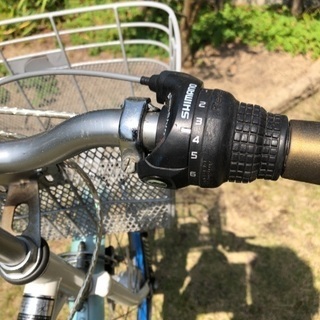 22インチ 6段変速 自動点灯 自転車の画像
