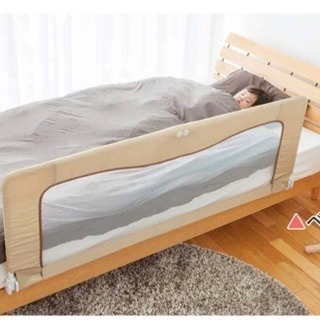 【新品未使用】 ベッドフェンス ベビー ハイタイプ 日本育児