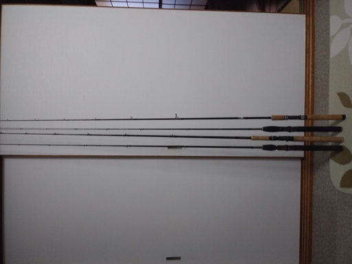 釣り竿　バスロッド　メガバス他　４本