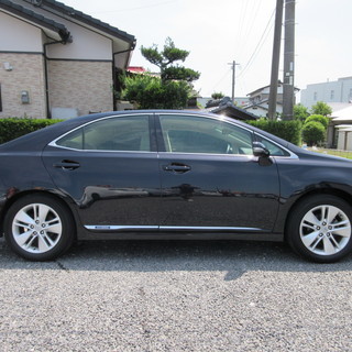 レクサス　ＨＳ２５０ｈ　ＨＤＤ地デジナビ　Ｂカメラ　ＥＴＣ　１年保証付　カーローン：支援対象車の画像