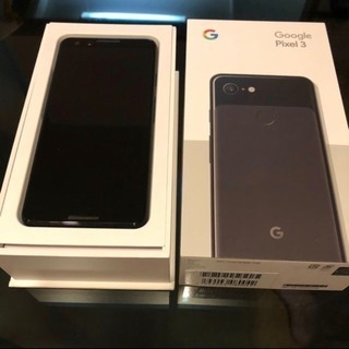 新品☆Google pixel3 128GB ブラック☆SIMロック解除済 SIMロック解除済】 Pixel 3 128GB ジャストブラック