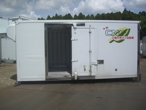 ♪千BE63♪物置♪コンテナ♪美品♪鍵付♪スライドドア♪アルミ冷蔵箱♪