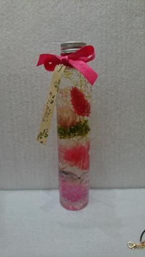 カーネーション ハーバリウム(ピンク)