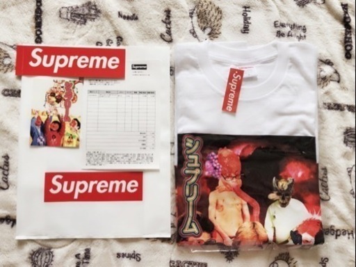 supreme セキンタニコラボTシャツ