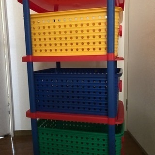 大きめ3段収納の画像