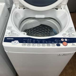 東芝 洗濯機 AW-60GK(w) 30日迄！美品中古☆東芝 6㎏