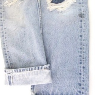 リーバイスのリメイクデニム！女性or細身の男性の画像