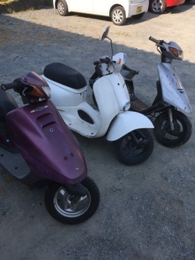 決まりました ジョルカブ、タクト、ジョグ3台まとめ ジャンク