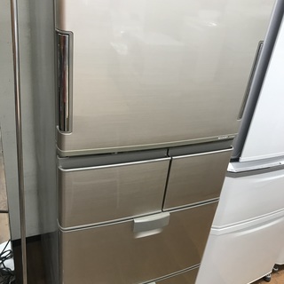 380L大型冷蔵庫　SHARP　SJ-KW38R-S　2008年製