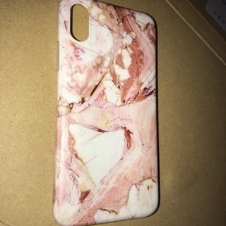  iPhone XS 用  シリコンケース&ガラスフィルムの画像
