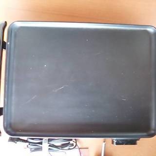 中古品　ホットプレートの画像