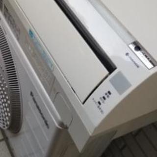 値下げ！ジャンク品？冷房と暖房は確認済み！その他機能は未確認の為格安で♪エリア限定配送付き♪の画像