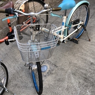 22インチ 6段変速 自動点灯 自転車の画像
