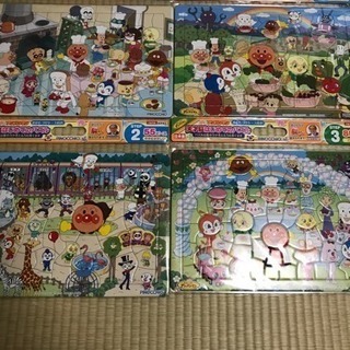 アンパンマンパズル4点セット