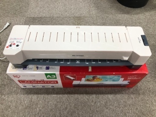ラミネーター アイリスオーヤマ 美品