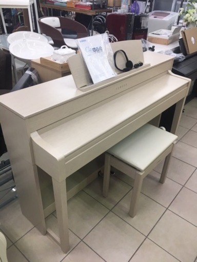 値下げしました！【配送無料】YAMAHA デジタル 定価23万円！★美品★電子ピアノ クラビノーバ CLP-545WA★2015年製