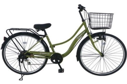 美品☆外装6段☆シティサイクル26型☆