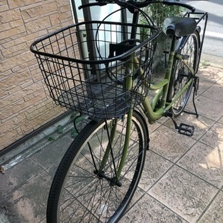 美品☆外装6段☆シティサイクル26型☆の画像