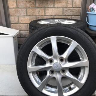 ダイハツムーヴ 純正ホイールタイヤ - 車のパーツ