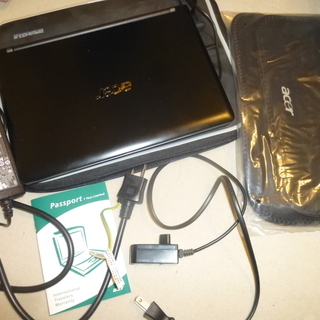 Acer aspire one　HDDなし　部品取りに♪