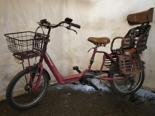 PA110505K　 適正価格！中古電動アシスト自転車　パナソニック　gyutto　Annys（新品バッテリー付き）
