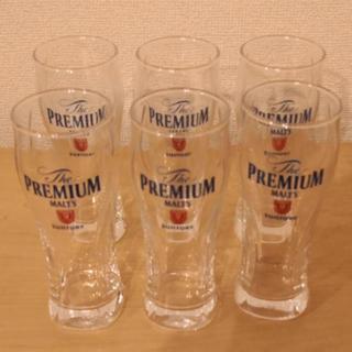 ビアグラス　ガラスのコップ　6個セット