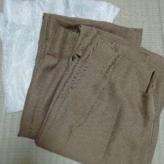 カーテンセット 茶色、レース