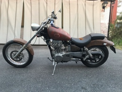 サベージ 400  ラットカスタム  社外トリプル ラットロッド