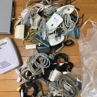 新品OAタップ、新品LANケーブル、その他中古品