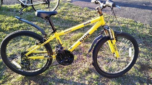 キッズ  マウンティンバイク   フロントサスペンション付き   GIOS GENOVA(ジェノア)