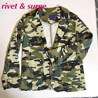 rivet & surge（リベットアンドサージ）迷彩柄ジャケッ...