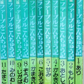 絵本（ファーブル昆虫記）の画像