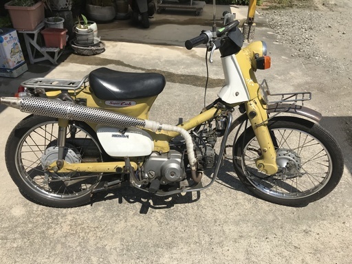 ★ホンダ・カブ５０ｃｃ★人気の棒ハンドル★２７９００円★下見歓迎です★バイク★現在不動