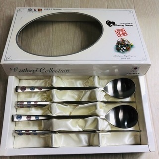 未使用 韓国 カトラリーセット 
